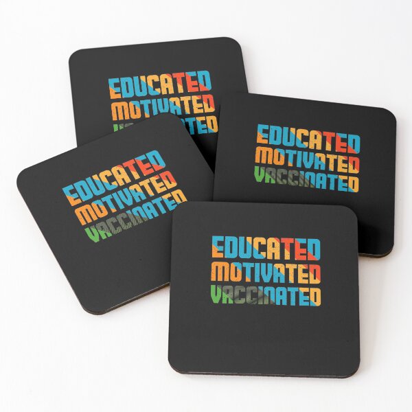 Item preview, Educated Motivated Vaccinated Vaccine 2021 designed and sold by BestUncommonTee.