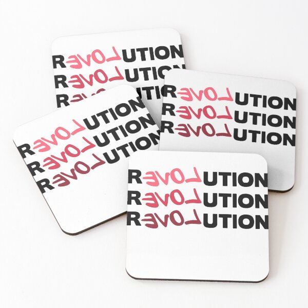 Item preview, Revolution Love Text Graphic Design designed and sold by capstarz.