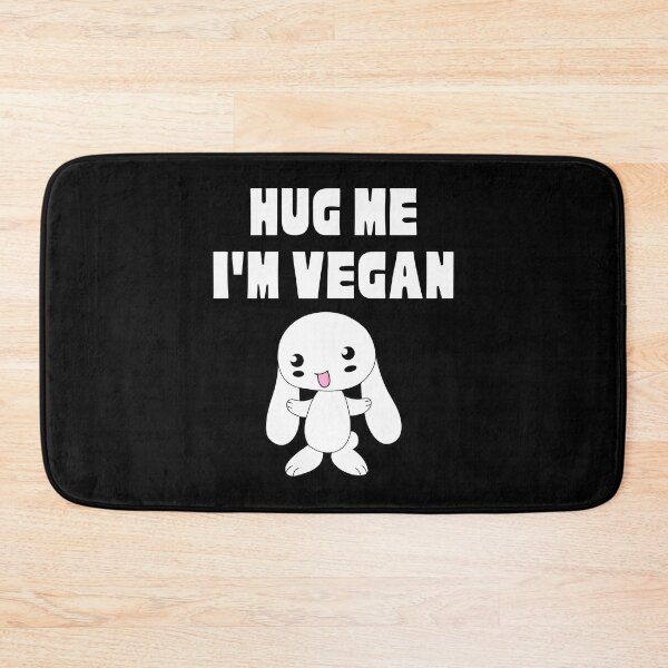 Item preview, Hug Me I’m Vegan Cute Bunny Valentine designed and sold by WhimsicaliTee.