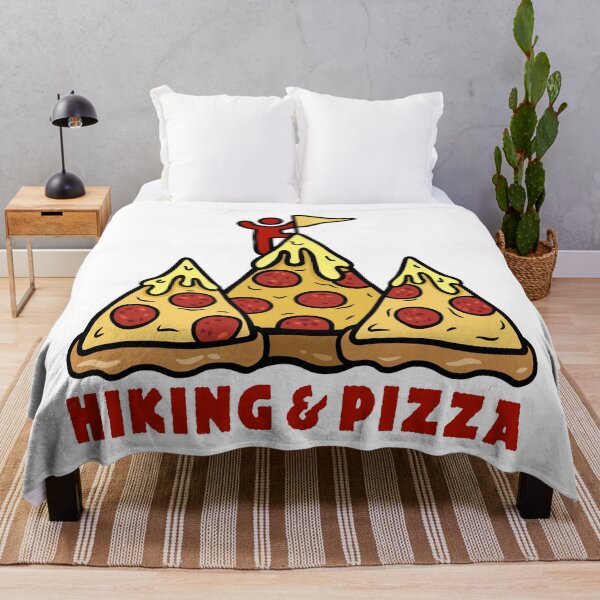 Item preview, Hiking and Pizza Mountain & Hiking Lovers (V1) designed and sold by MinaMonsterMash.