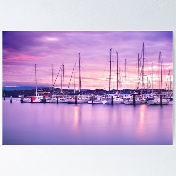 Item preview, Evans Bay Marina Sunrise designed and sold by SeeOneSoul.
