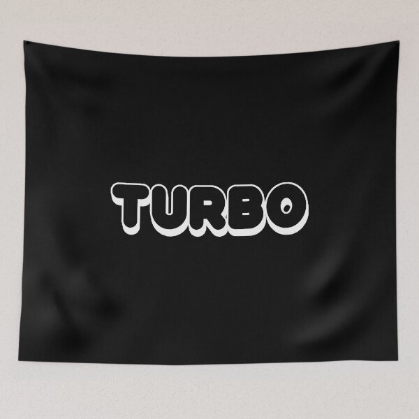 Item preview, Turbo Word Inverted Print designed and sold by Auto-Prints.