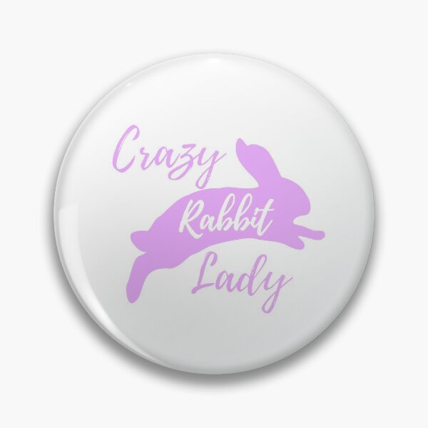 Item preview, Crazy Rabbit Lady designed and sold by hearthearts.