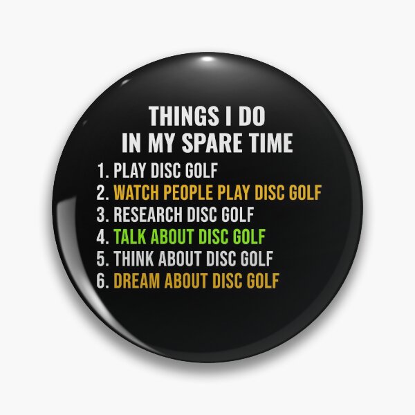 Item preview, Disc Golf Player Golfer Frisbee Funny Saying Humour Gift designed and sold by TastefulTees.
