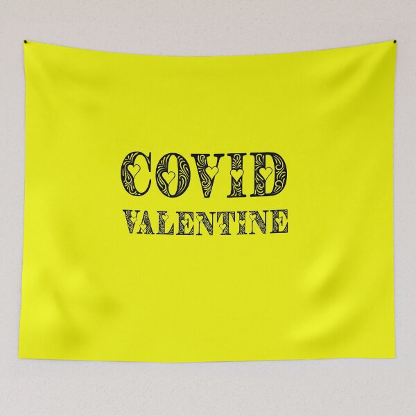 Item preview, Covid Valentine Yellow designed and sold by DamaliePierre.