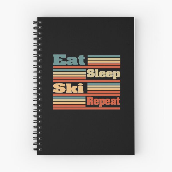 Item preview, Eat Sleep Ski Repeat Funny Skiing Gift skier Birthday  designed and sold by Chamssou.