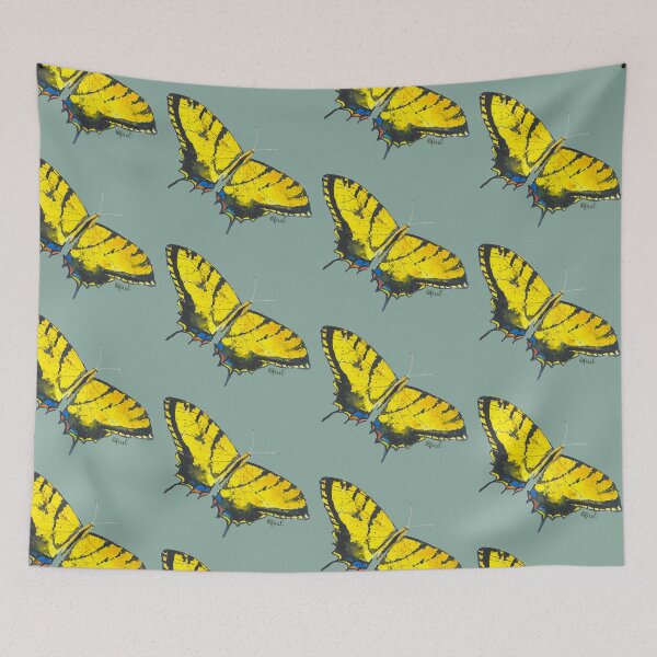 Item preview, tiger swallowtail butterfly designed and sold by swellart.
