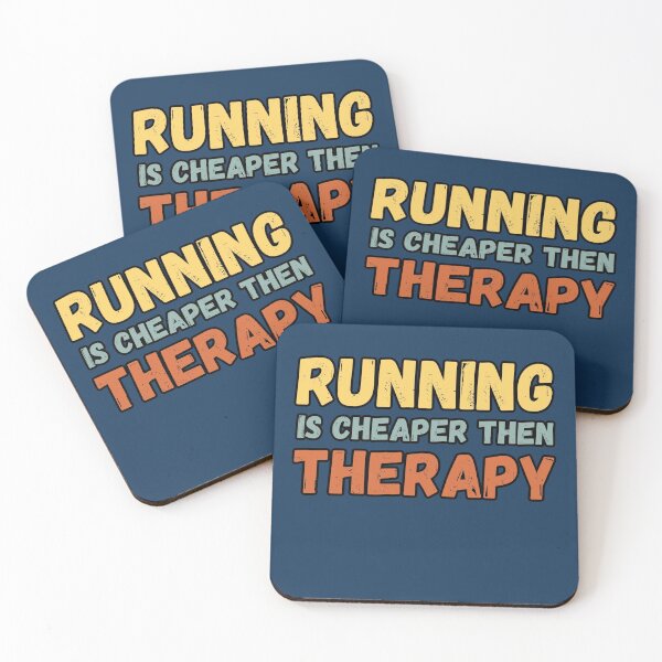Item preview, Running is Cheaper Than Therapy designed and sold by Kipcio.