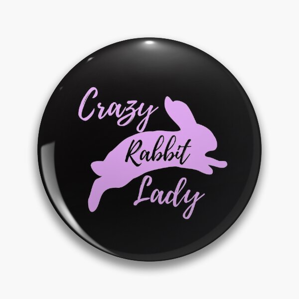 Item preview, Crazy Rabbit Lady designed and sold by hearthearts.