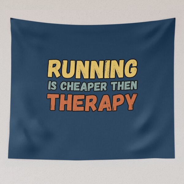 Item preview, Running is Cheaper Than Therapy designed and sold by Kipcio.