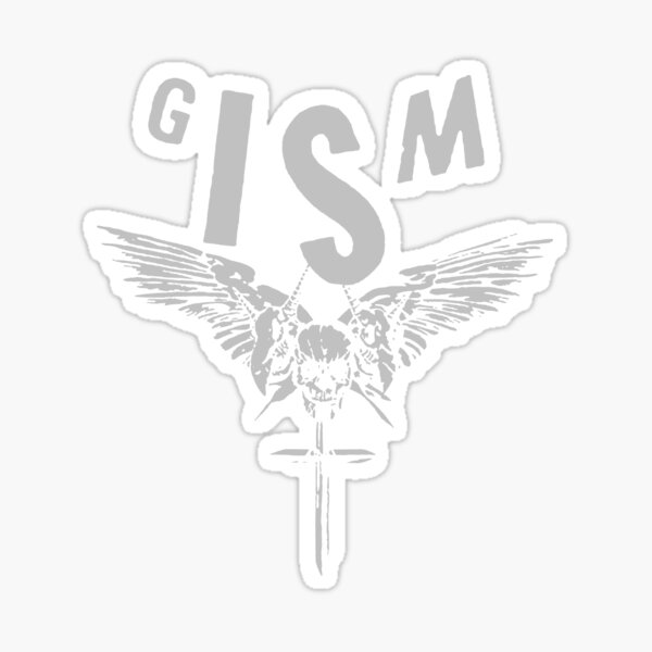 "Gism - Japanese Punk" Sticker for Sale by BristolHummm | Redbubble