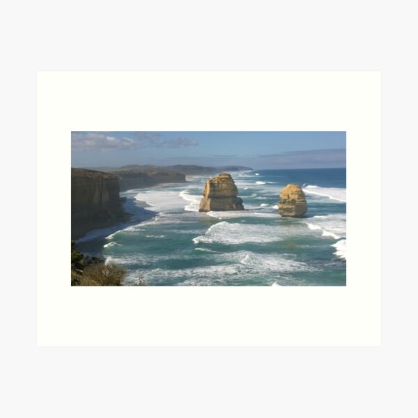 Item preview, Sunlit Twelve Apostles in wild weather designed and sold by thisisaustralia.