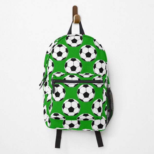 Item preview, Footballs / Soccer Balls - Green Background designed and sold by harrizon.
