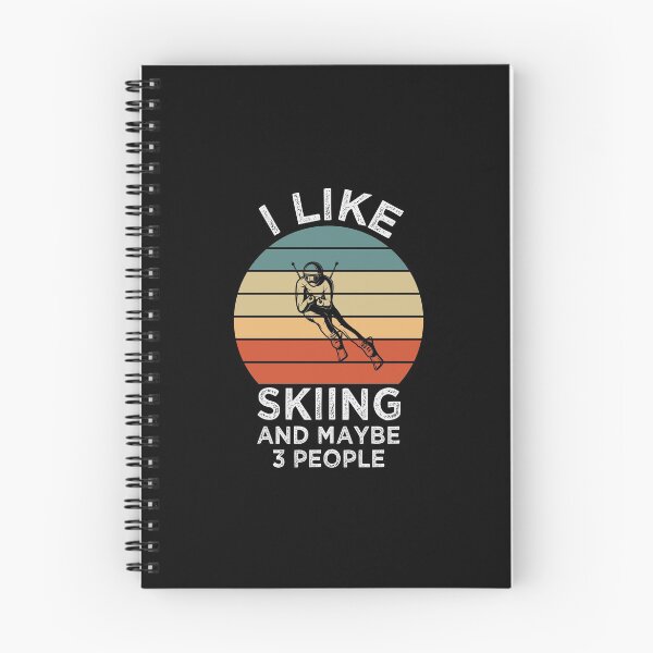 Item preview, I Like Skiing And Maybe 3 People Funny Skiing Gift designed and sold by Chamssou.