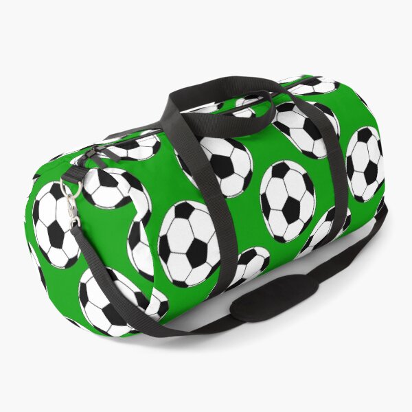 Item preview, Footballs / Soccer Balls - Green Background designed and sold by harrizon.