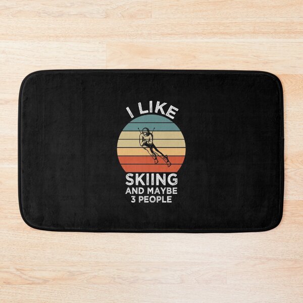 Item preview, I Like Skiing And Maybe 3 People Funny Skiing Gift designed and sold by Chamssou.
