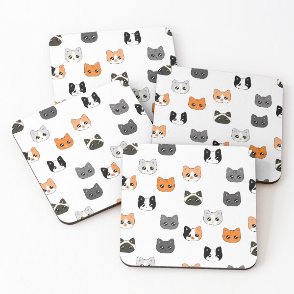 Item preview, Cat Heads designed and sold by Nonbinaryfrog.