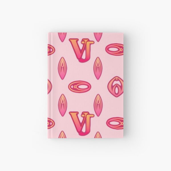 VJ Designer LV parody pattern Spiral Notebook for Sale by BoneArtPetite