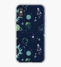 Vinilo o funda para iPhone carrera en el espacio