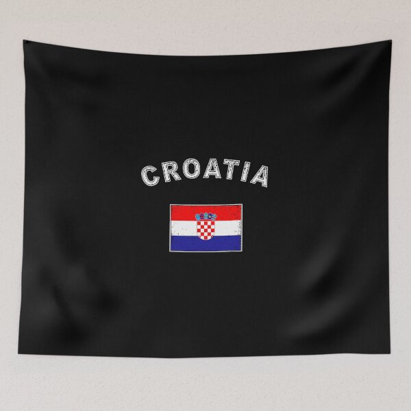 Item preview, Croatia Croatian flag flag designed and sold by GeogDesigns.