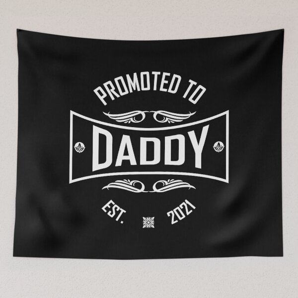 Item preview,  Promoted to Daddy 2021 Funny New Baby Family designed and sold by YAHIA-14.