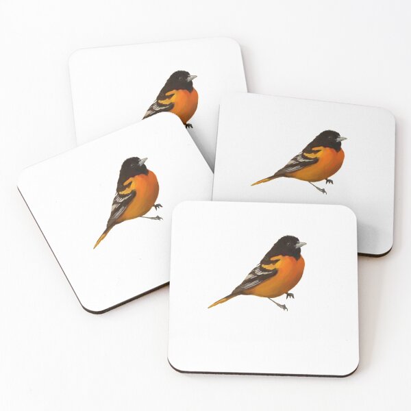Item preview, Baltimore Oriole Bird Art designed and sold by Jennifer Ackerman.