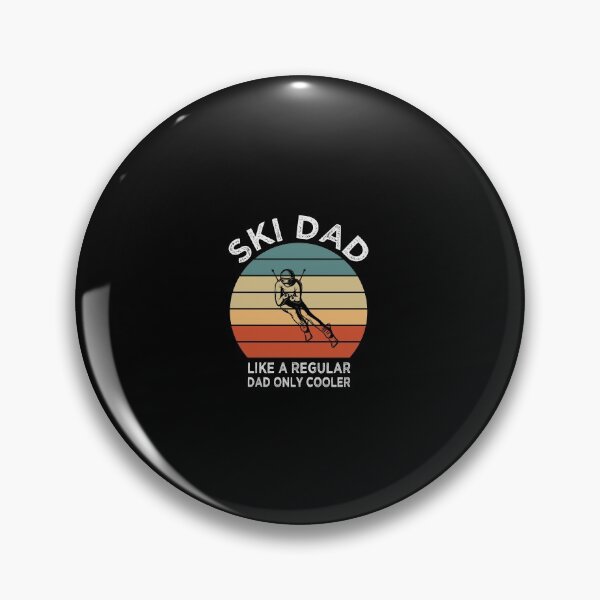 Item preview, Ski dad like a regular dad only cooler Funny Skiing Gift designed and sold by Chamssou.