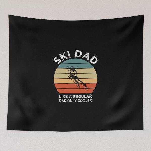 Item preview, Ski dad like a regular dad only cooler Funny Skiing Gift designed and sold by Chamssou.