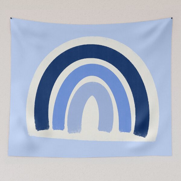 Item preview, Blue Rainbow sticker designed and sold by peeeyyyton.