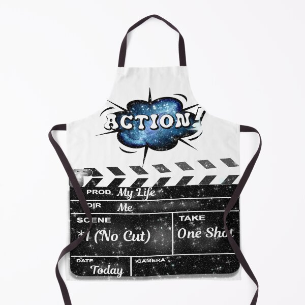 Item preview, Action Clapboard Cinema Blue Comic Speech Movie Show designed and sold by Jolly-Yosei.