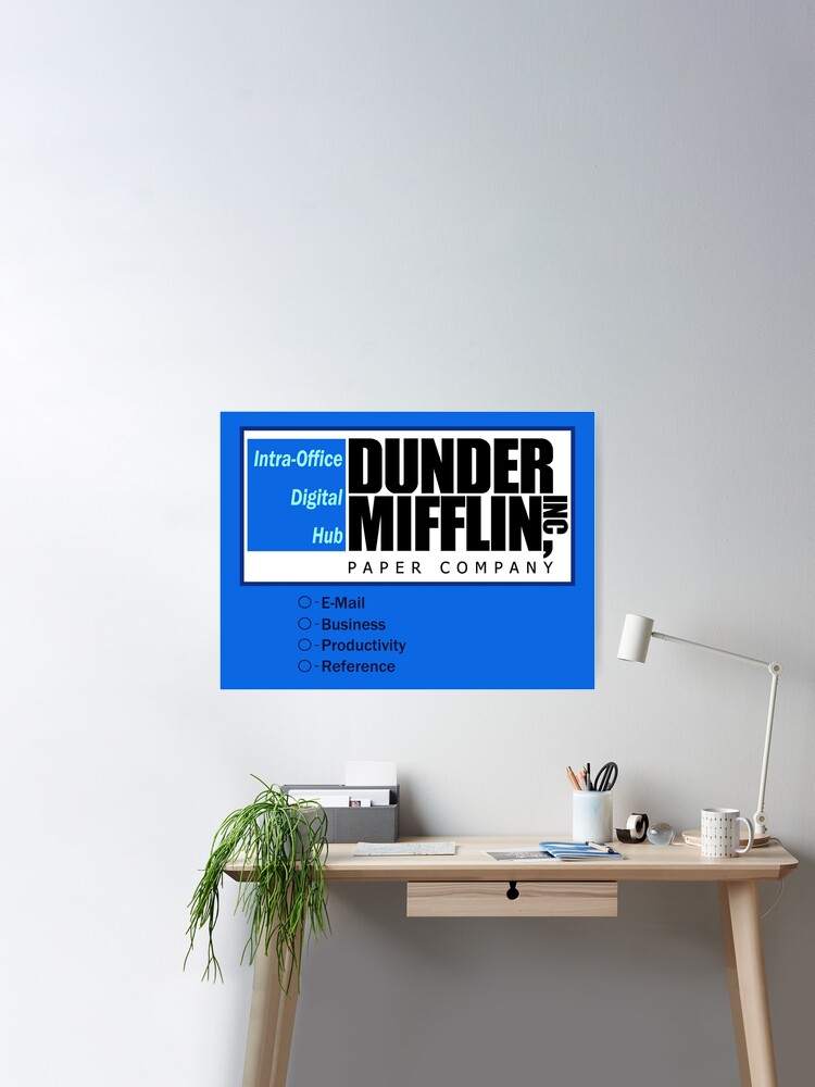 dunder mifflin computer wallpaper Pin for Sale by jserazio1