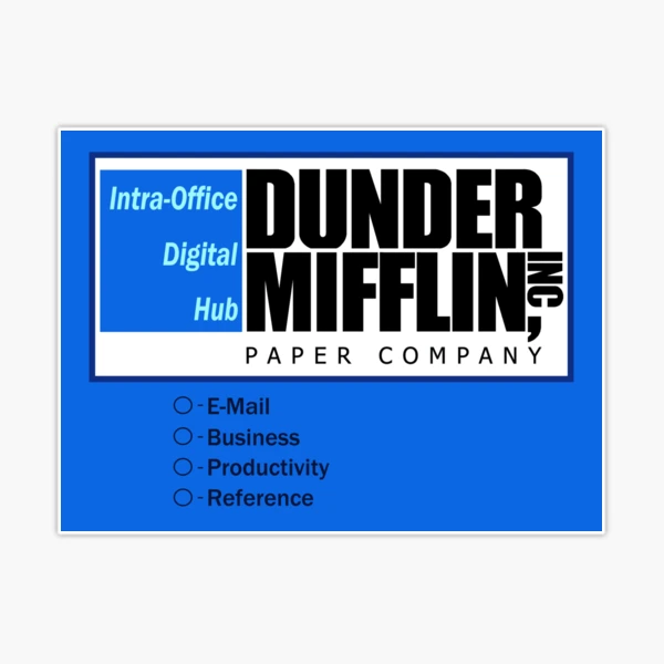 dunder mifflin computer wallpaper Pin for Sale by jserazio1