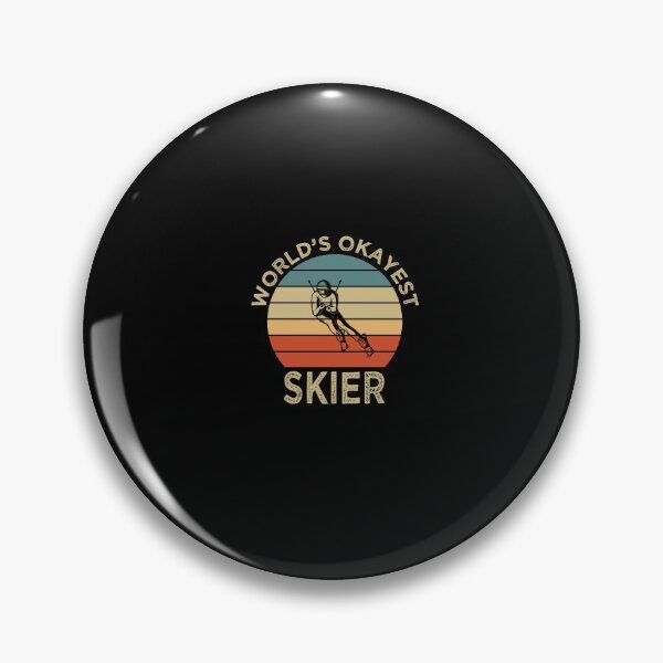 Item preview, World's Okayest Skier Funny Skiing Gift Birthday designed and sold by Chamssou.