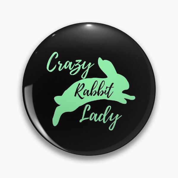 Item preview, Crazy Rabbit Lady designed and sold by hearthearts.