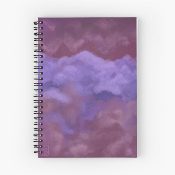 Item preview, Purple and Violet Clouds Painting designed and sold by Savannah Denny.