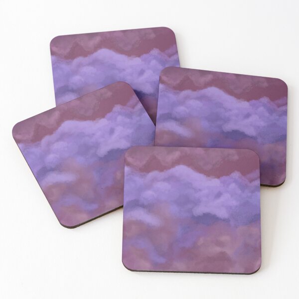 Item preview, Purple and Violet Clouds Painting designed and sold by Savannah Denny.