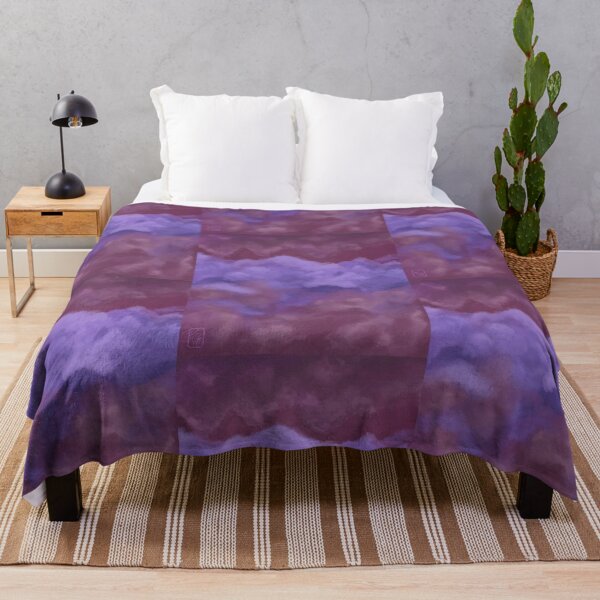 Item preview, Purple and Violet Clouds Painting designed and sold by Savannah Denny.