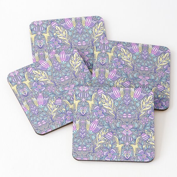 Item preview, Seamless all over floral nature print designed and sold by jkulling.