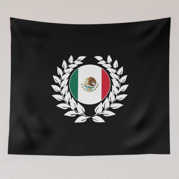 Item preview, Mexico mexican flag banner designed and sold by GeogDesigns.