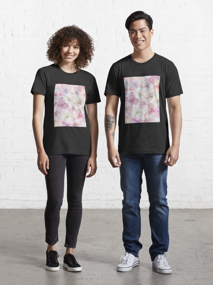 T-Shirt pattern 3D flowers, Funny Shirt flowers, beautiful color