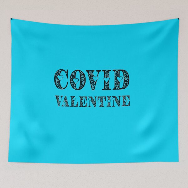 Item preview, Covid Valentine Blue designed and sold by DamaliePierre.