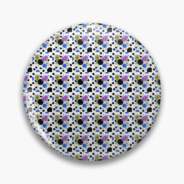Item preview, flowers and black peas designed and sold by Lyubov Frolova.