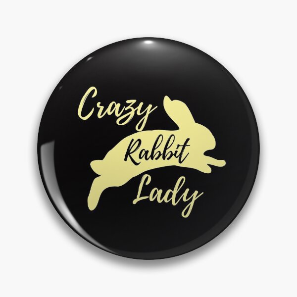 Item preview, Crazy Rabbit Lady designed and sold by hearthearts.