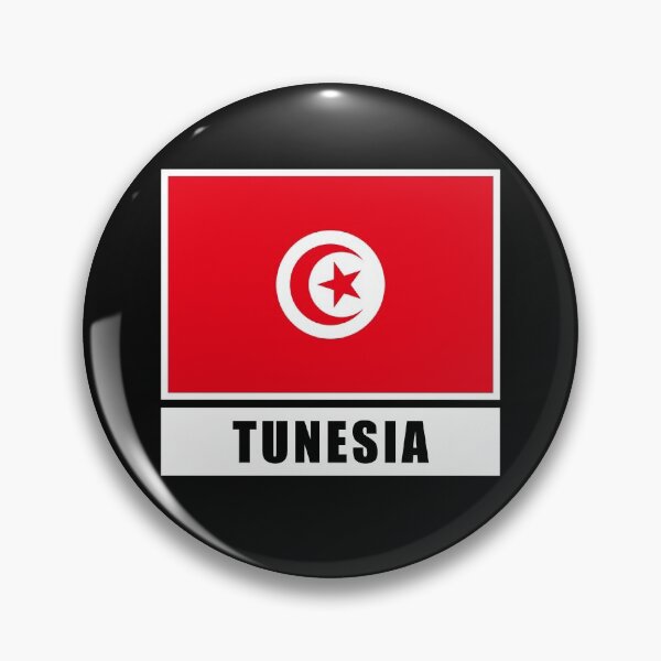 Item preview, Tunisia Tunisian flag flag designed and sold by GeogDesigns.