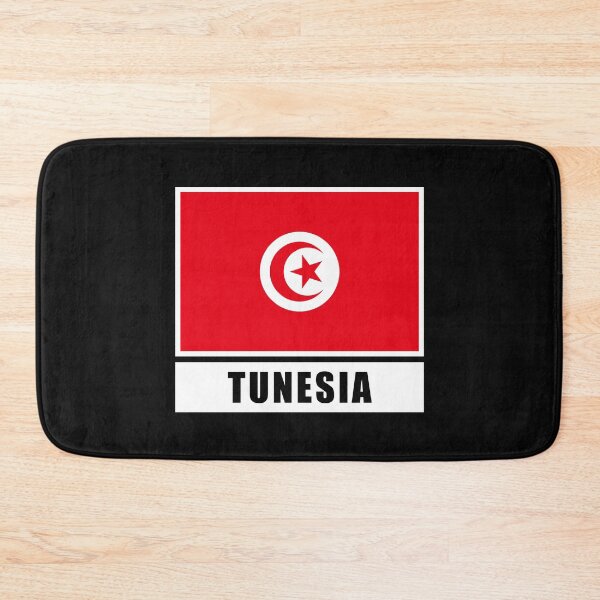 Item preview, Tunisia Tunisian flag flag designed and sold by GeogDesigns.