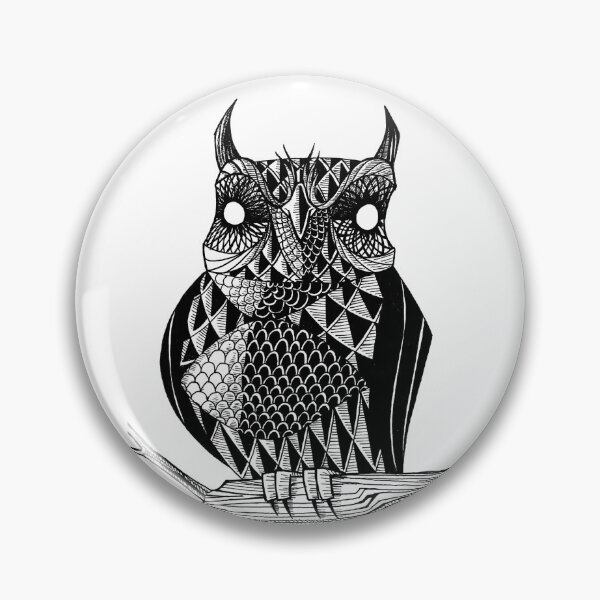 Item preview, Horned Owl designed and sold by likemoyd.