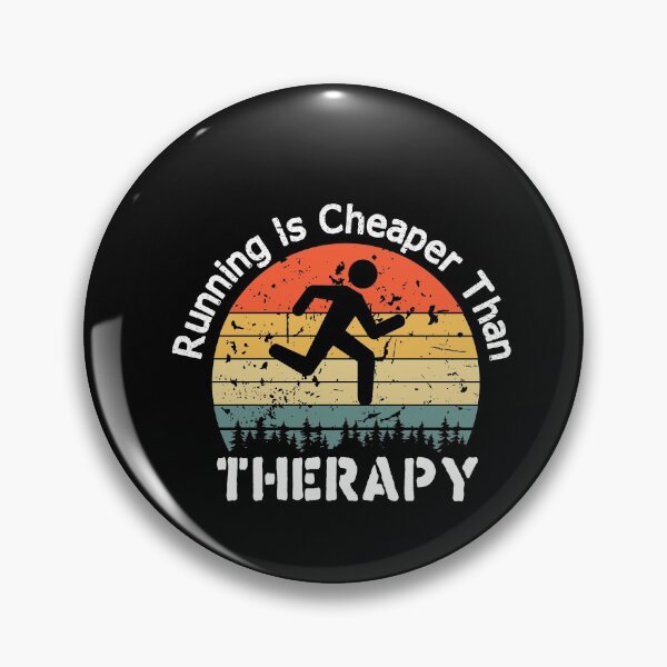 Item preview, Running It's Cheaper Than Therapy - Running Gift - Marathon Run - funny Gift ideas for runner Lovers  designed and sold by biigshow.
