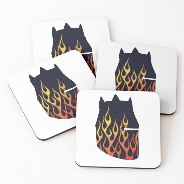 Item preview, Helmet flames designed and sold by banecrux-merch.