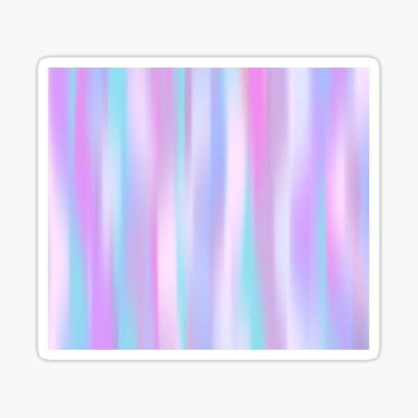 Pastel Stripes Sticker