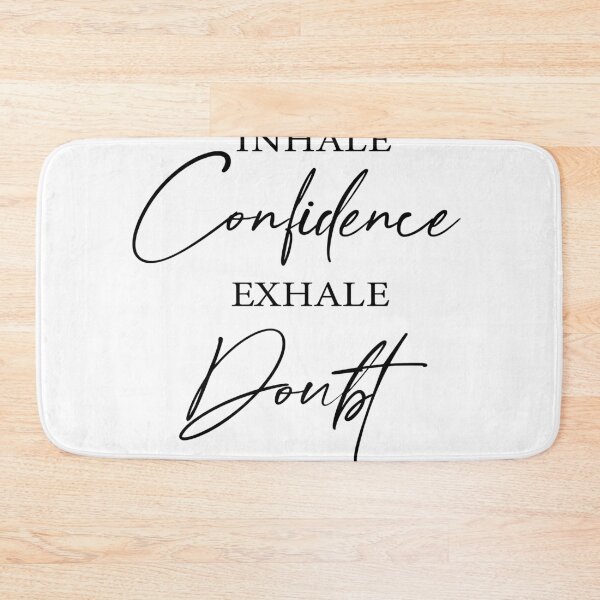 Item preview,   Inhale confidence exhale doubt emma lovewell quote classic tshirts designed and sold by paradise Shop ⭐⭐⭐⭐⭐.